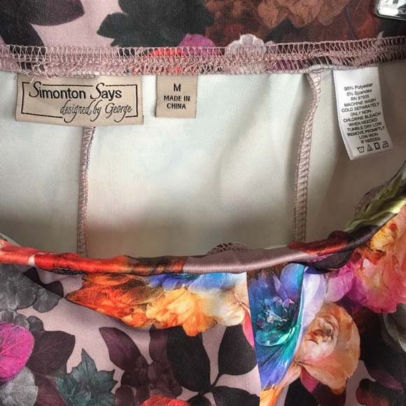 simonton says floral women skirt - Picture 4 of 6
